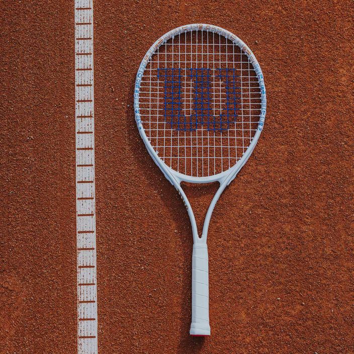 Wilson Roland Garros Elite 25 Tennisschläger für Kinder weiß WR086310H 8
