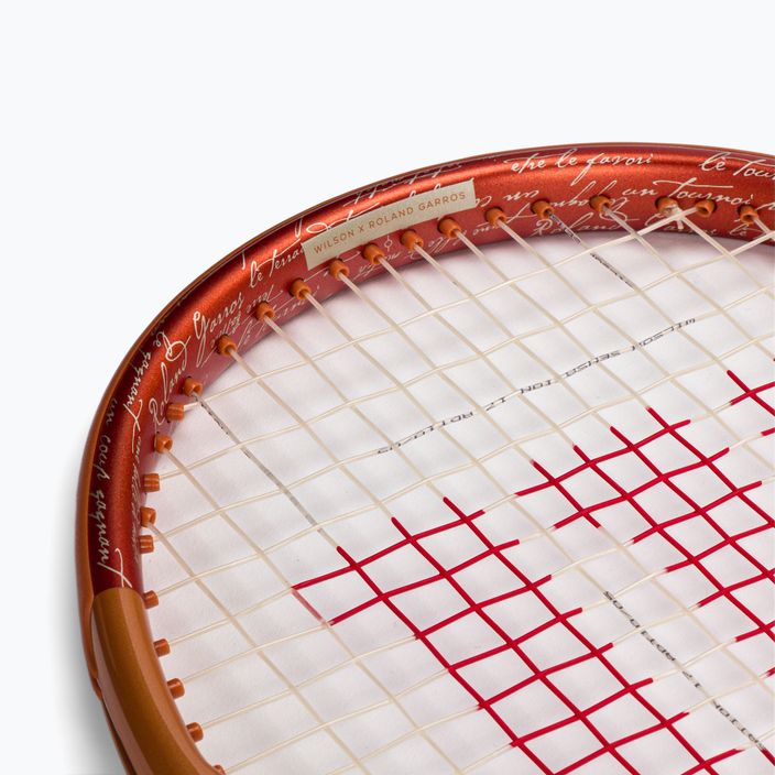 Wilson Roland Garros Team 102 Tennisschläger rot und weiß WR085810U 6
