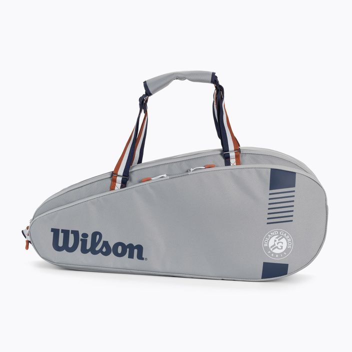 Wilson Team 6 Pack Rolland Garros Tennistasche grau WR8019101001 2
