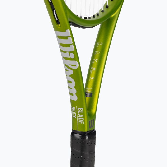 Wilson Blade Feel 103 Tennisschläger grün WR117510 4