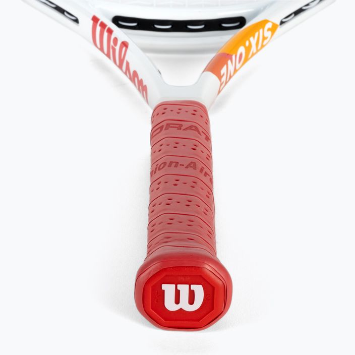 Wilson Six One Tennisschläger rot und weiß WR125010 3