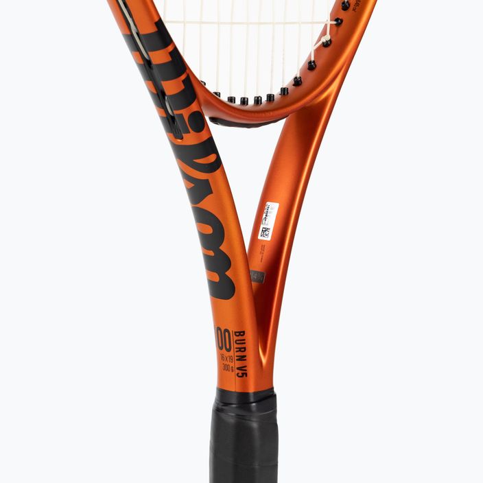 Wilson Burn 100 V5.0 Tennisschläger orange WR108810 4