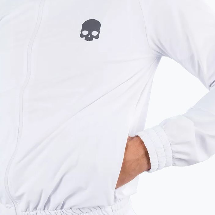 Herren-Tennis-Sweatshirt HYDROGEN FZ weiß TC0003001 9