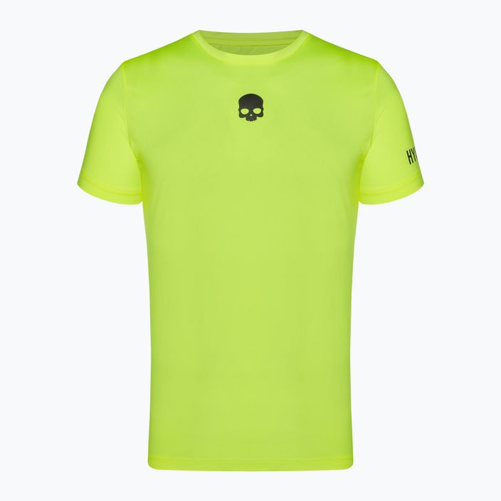 Herren HYDROGEN Basic Tech Tee fluoreszierend gelbes Tennisshirt 4