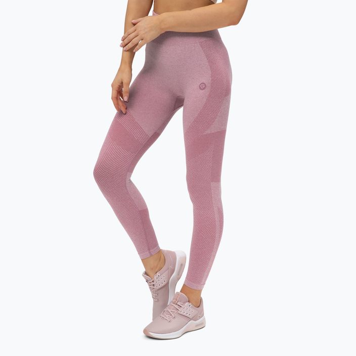 Damen-Leggings Gym Glamour Fusion rosa 332