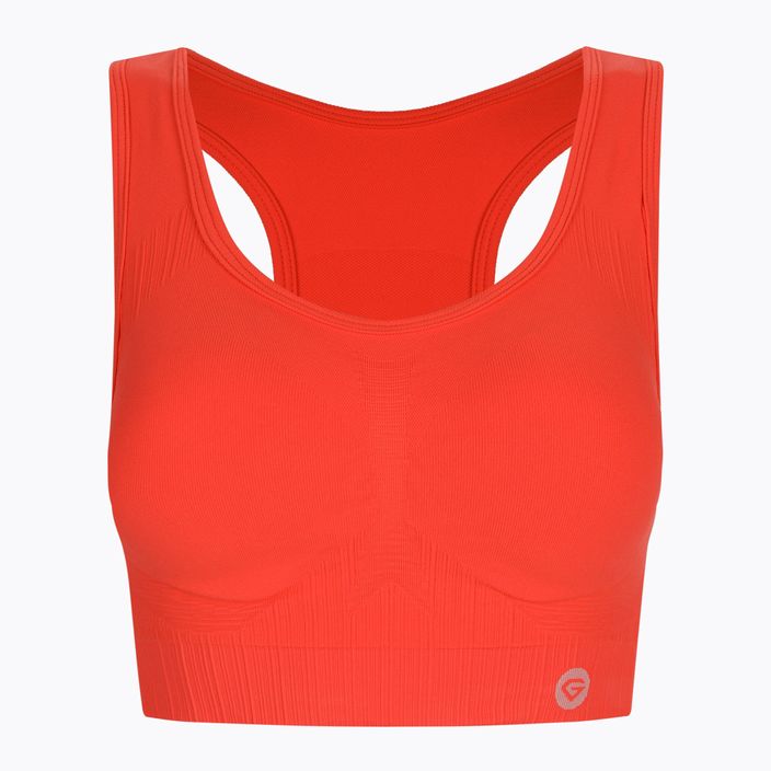 Damen Trainings-BH Gym Glamour push up orange 372 5