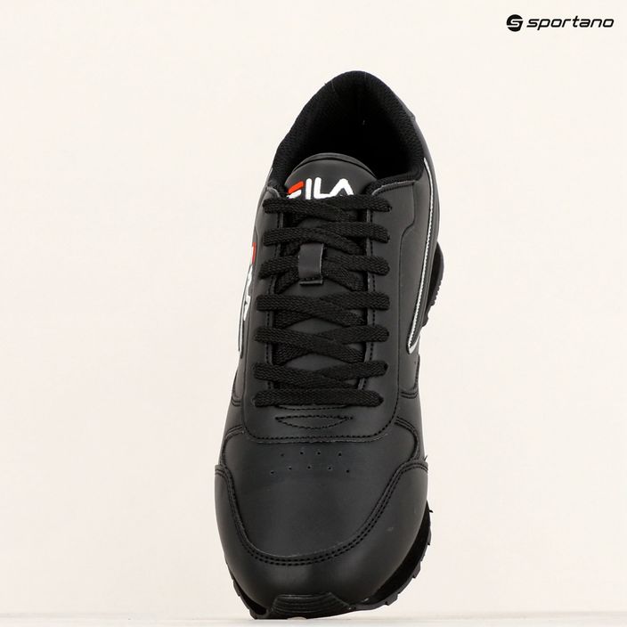 FILA Herrenschuhe Orbit Low schwarz/schwarz 10