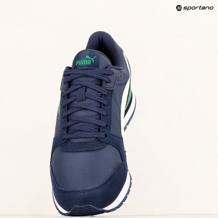 PUMA ST Runner v3 NL Schuhe puma navy/vapor grey/archive green/puma white 9