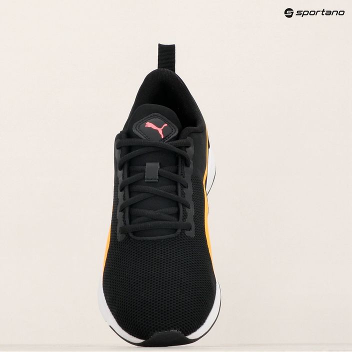 PUMA Flyer Runner Laufschuhe puma schwarz/sun stream/sunset 9