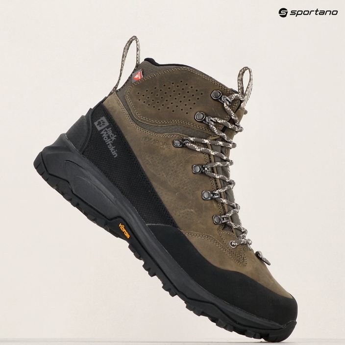 Jack Wolfskin Herren Terraquest Arctic Texapore Mid kalter Kaffee Trekkingstiefel 3