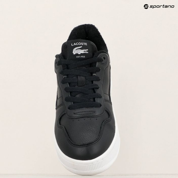 Lacoste Damen T-Clip Platform schwarz/weiß Schuhe 8