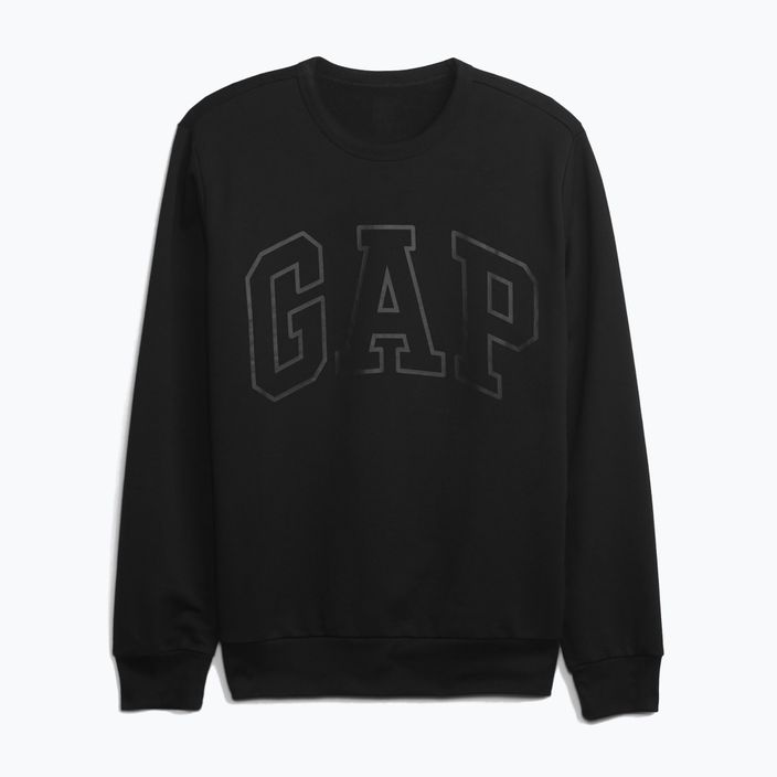 Herren GAP Logo Crewneck Sweatshirt schwarz 5