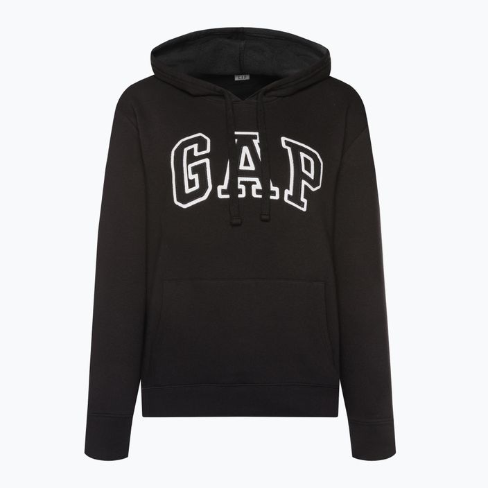 Damen GAP V-Gap Heritage PO HD Sweatshirt echt schwarz 3