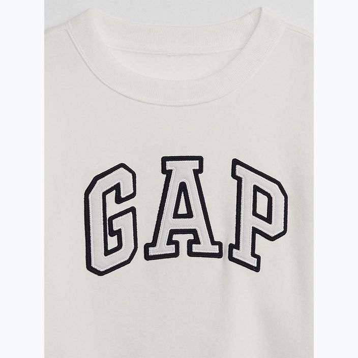 Damen GAP V-Gap Heritage Crew Sweatshirt neu aus weiß 2