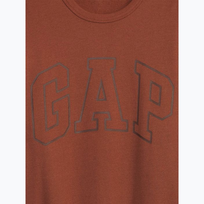 Herren GAP Logo Crewneck Sweatshirt rostbraun 4