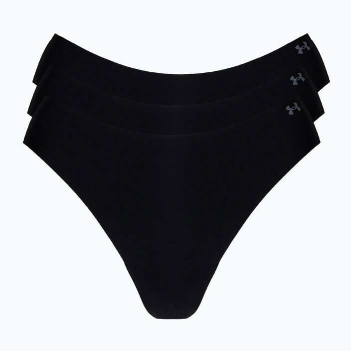 Damen Unterhosen Under Armour Pure Stretch Ns Thong black