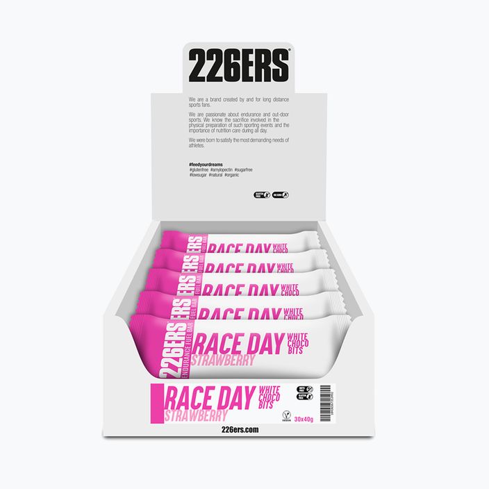 226ERS Race Day Schoko-Energieriegel-Set 30 Stk. x 40 g Erdbeere