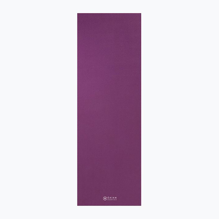 Gaiam Frauen Yoga-Matte 6 mm lila 63313