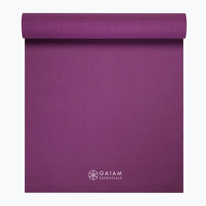 Gaiam Frauen Yoga-Matte 6 mm lila 63313 3