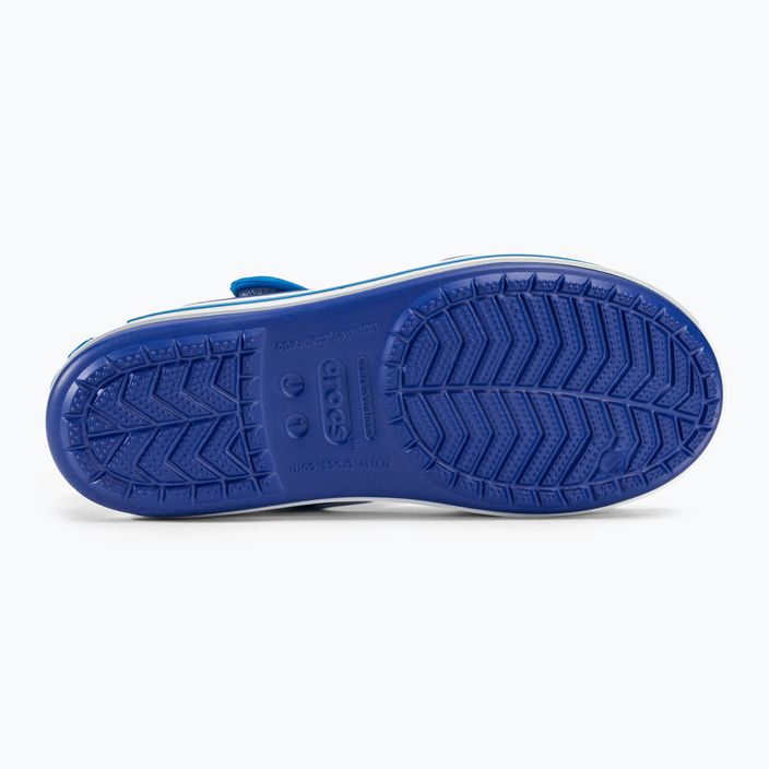 Crocs Crockband Kinder Sandale cerulean blau/ozean 4