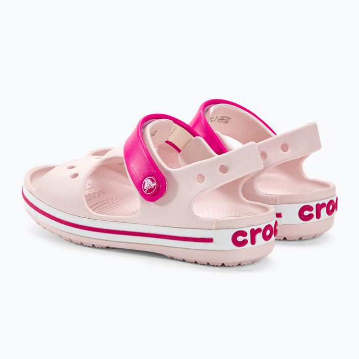 Crocs Crockband Kinder Sandalen kaum rosa / candy rosa 3