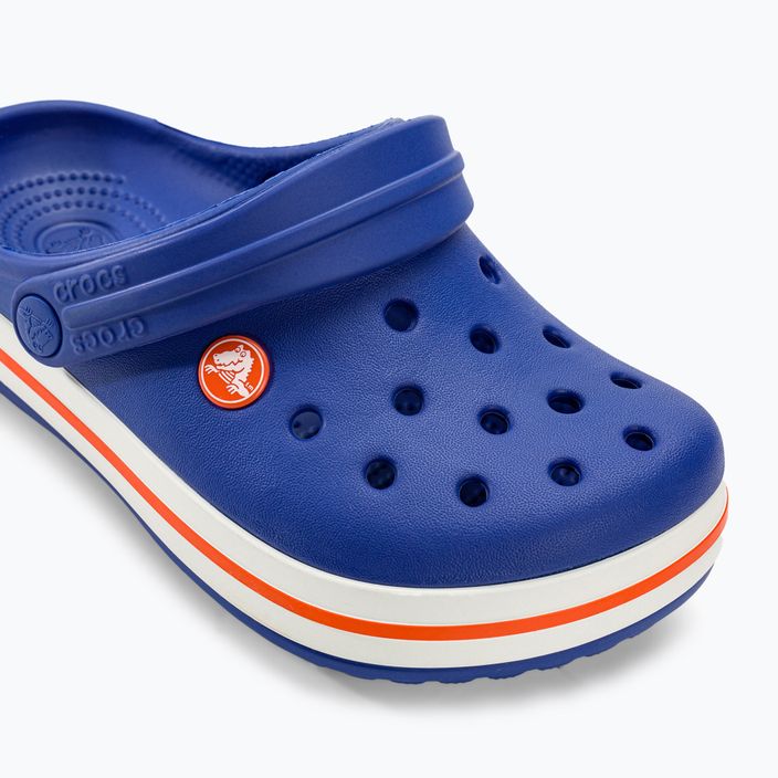Crocs Crocband Clog für Kinder azurblaue Flip-Flops 9