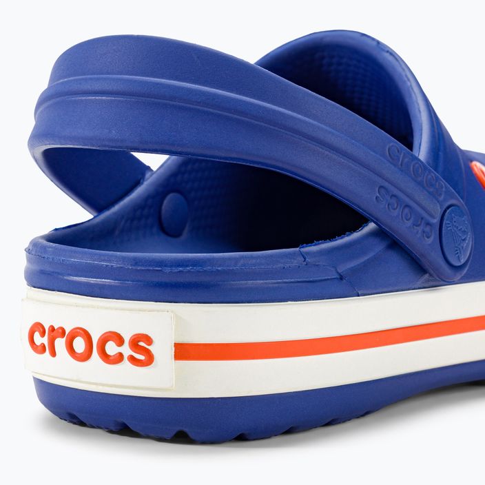 Crocs Crocband Clog für Kinder azurblaue Flip-Flops 10