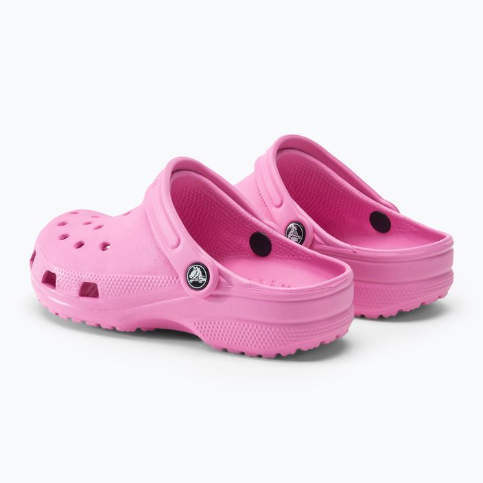 Crocs Classic Clog Kinder Pantoletten taffy rosa 4