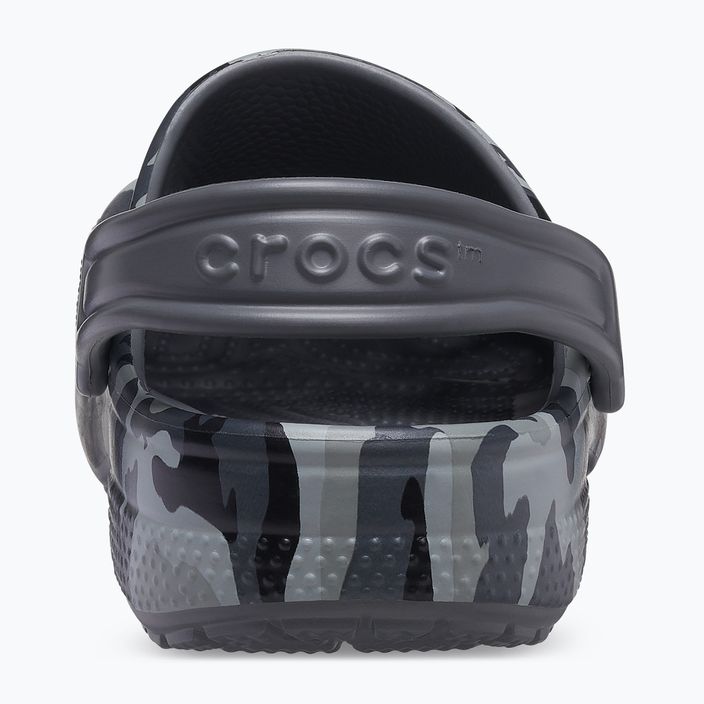 Crocs Classic Camo Clog T grau Kinder-Pantoletten 207593-097 13