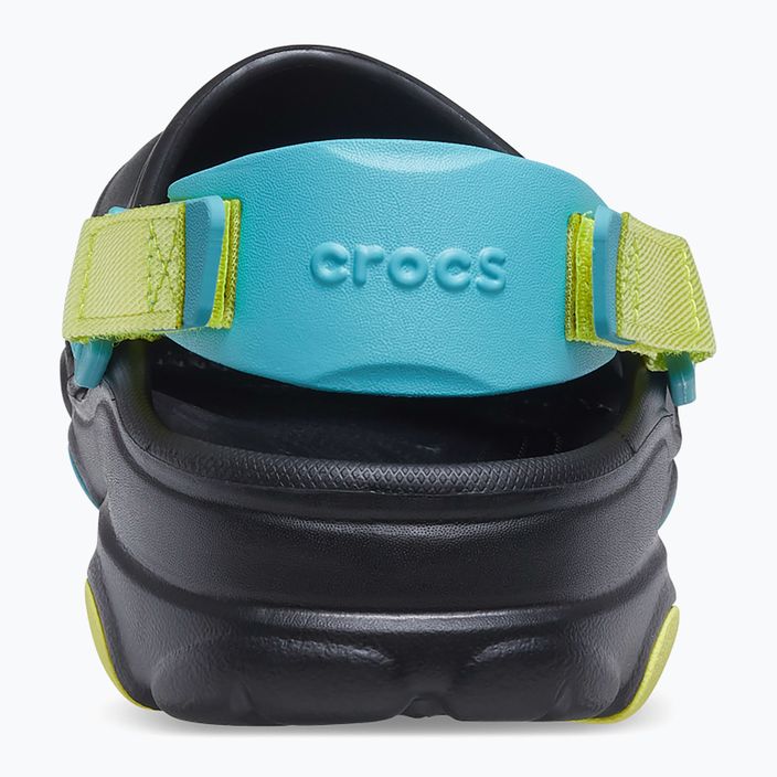 Crocs All Terrain Flip-Flops schwarz/mehrfarbig 11