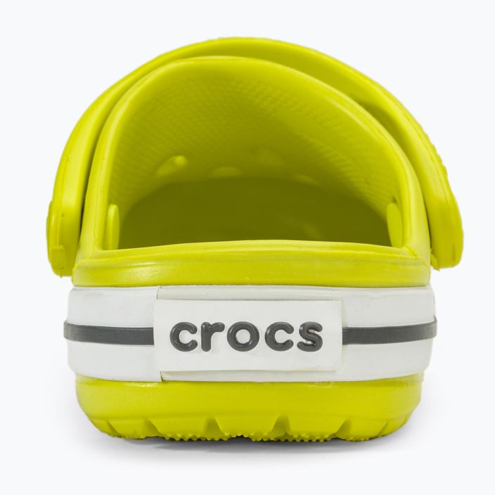 Crocs Crocband Clog Kinder Flip-Flops Zitrus/Grau 7