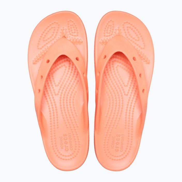 Flip-Flops Damen Crocs Classic Platform papaya 11