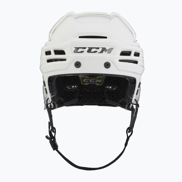 CCM Super Tacks X weißer Hockeyhelm 2