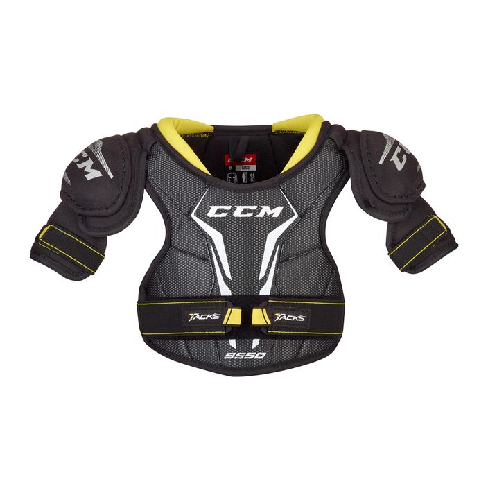 CCM Tacks 9550 YTH schwarz/grün Kinder Hockey Schultergurte 2