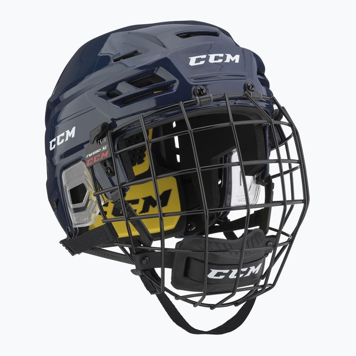 CCM Tacks 210 Combo Hockey Helm navy