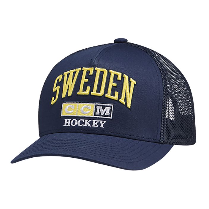 CCM Meshback Trucker Team Schweden Baseballkappe 2