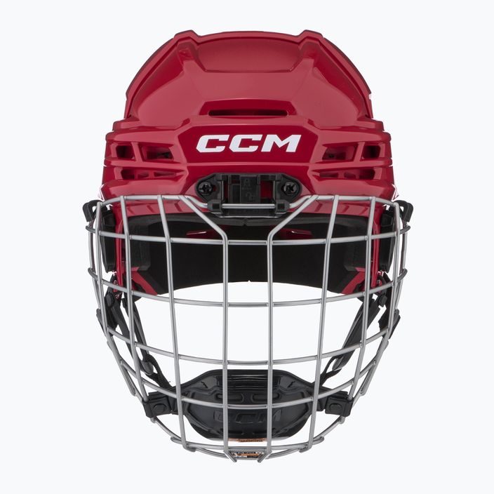 CCM Tacks 70 Combo Hockeyhelm rot 2