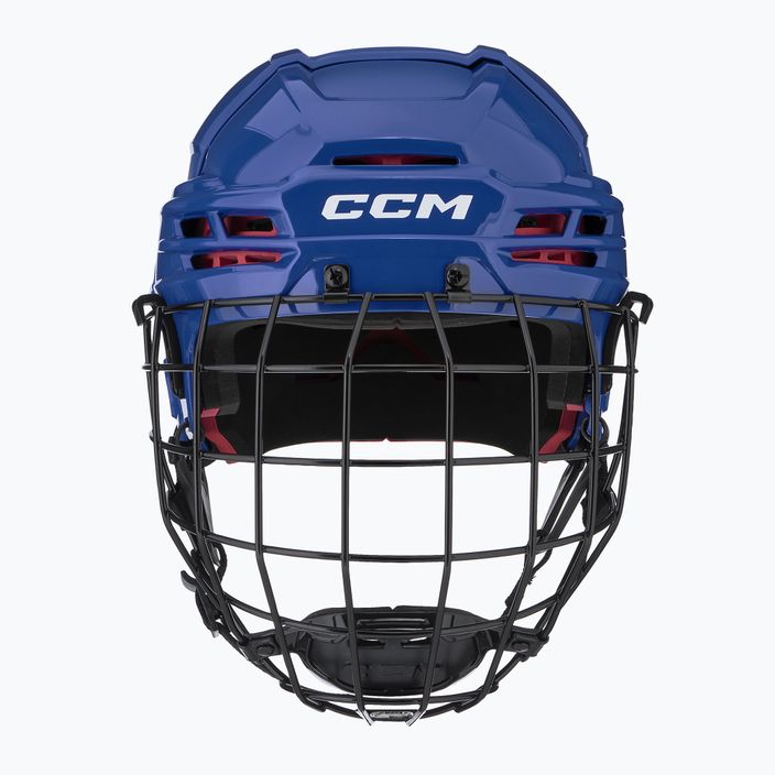 CCM Tacks 70 Combo Hockeyhelm royal 2