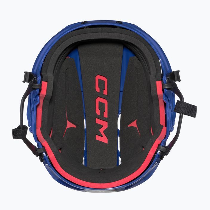 CCM Tacks 70 Combo Hockeyhelm royal 5