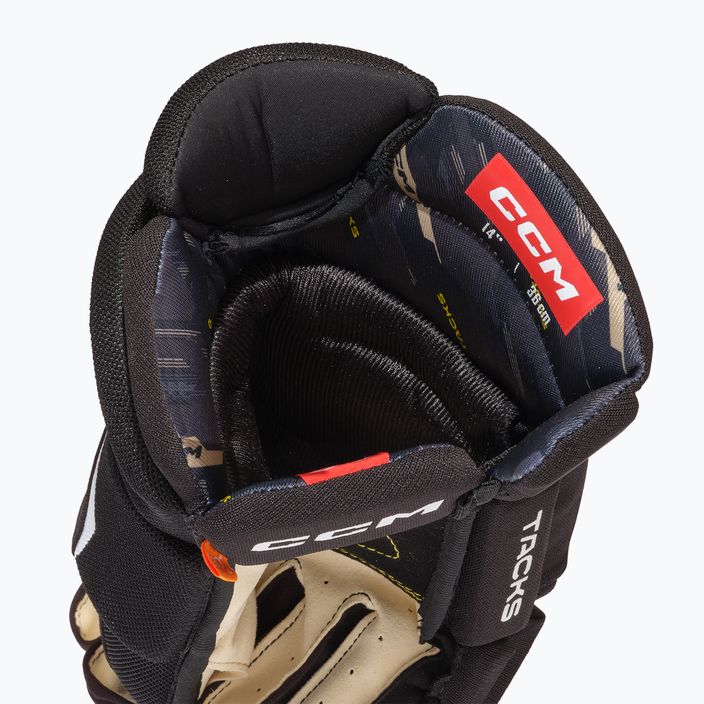 CCM Tacks Hockeyhandschuhe AS-580 SR schwarz/weiß 4