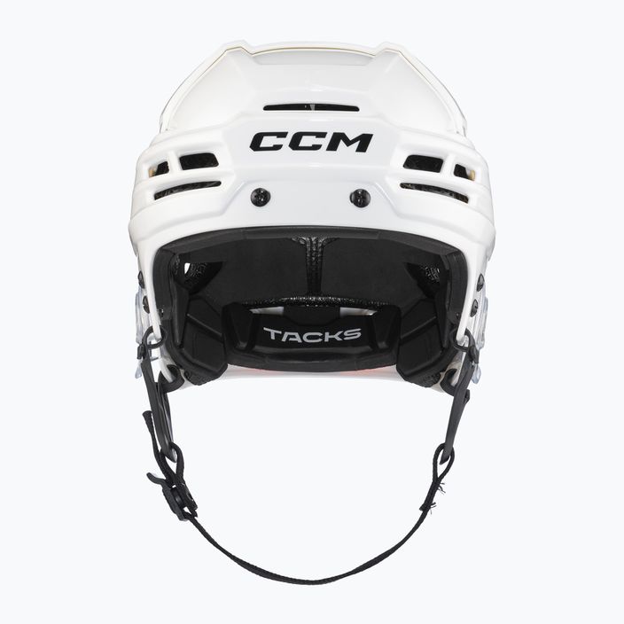 CCM Tacks 720 weißer Eishockeyhelm 2