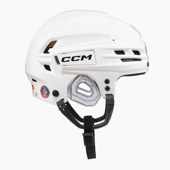 CCM Tacks 720 weißer Eishockeyhelm 3