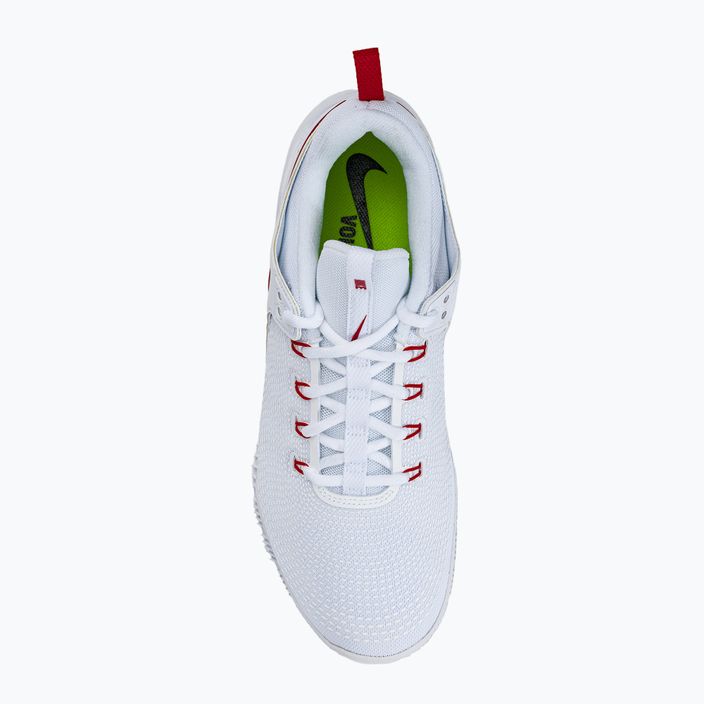 Herren Volleyball Schuhe Nike Air Zoom Hyperace 2 weiß und rot AR5281-106 6