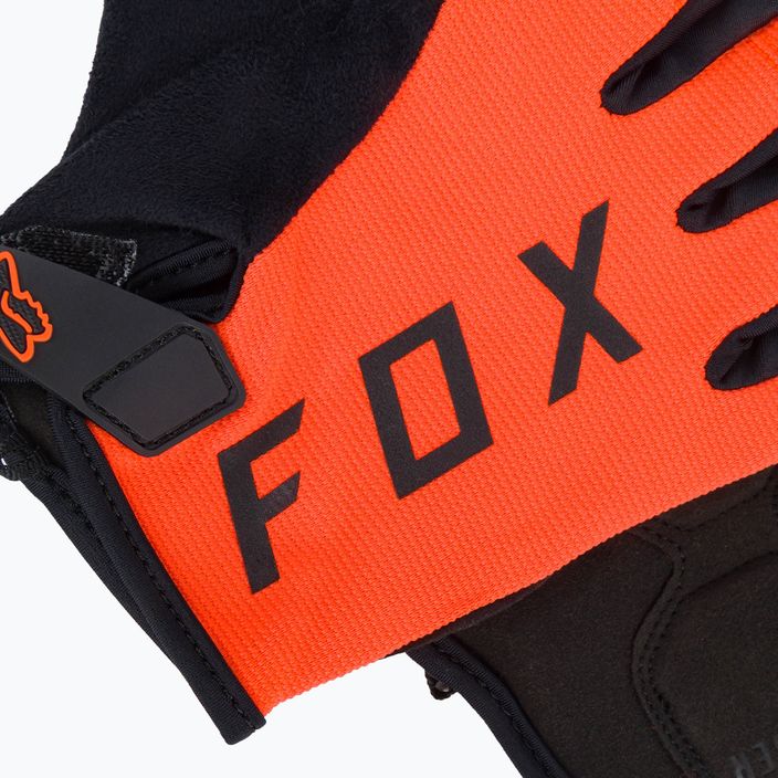 FOX Ranger Gel Herren Radhandschuhe schwarz und orange 27379 4