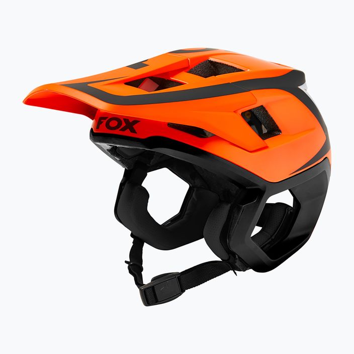 FOX Dropframe Pro Fahrradhelm Dvide orange und schwarz 29396 9