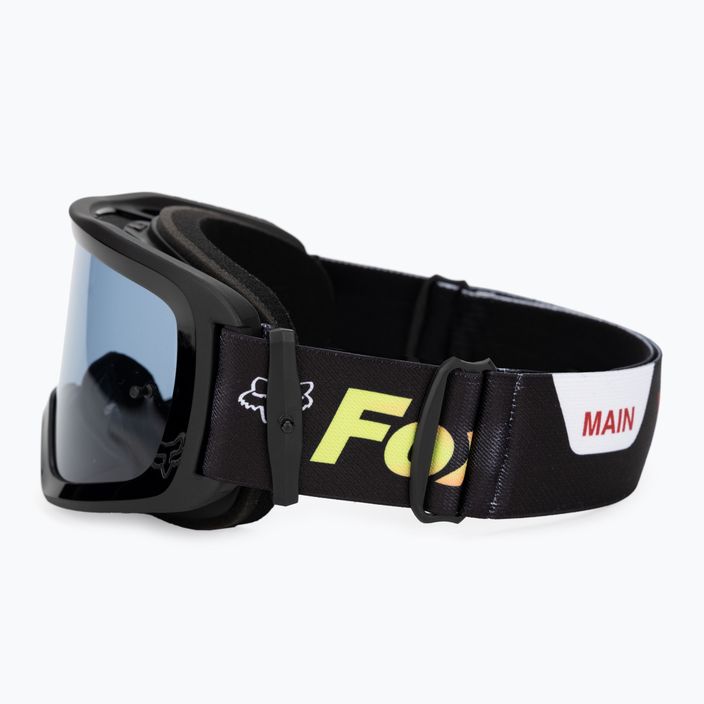 Radsportbrille + Glas Fox Racing Main Statk schwarz / rot / Rauch 30427_017_OS 4