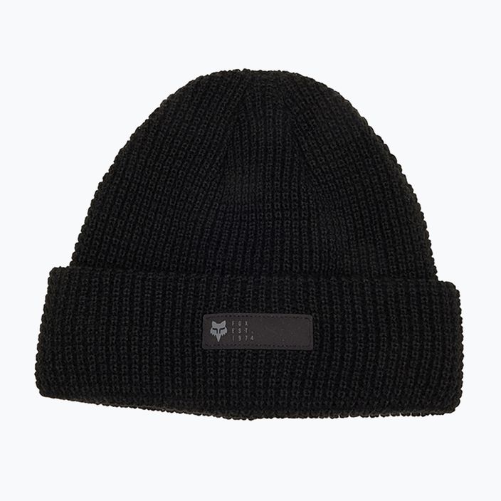 Herren Wintermütze Fox Racing Zenther Beanie schwarz