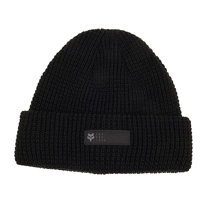 Herren Wintermütze Fox Racing Zenther Beanie schwarz 2