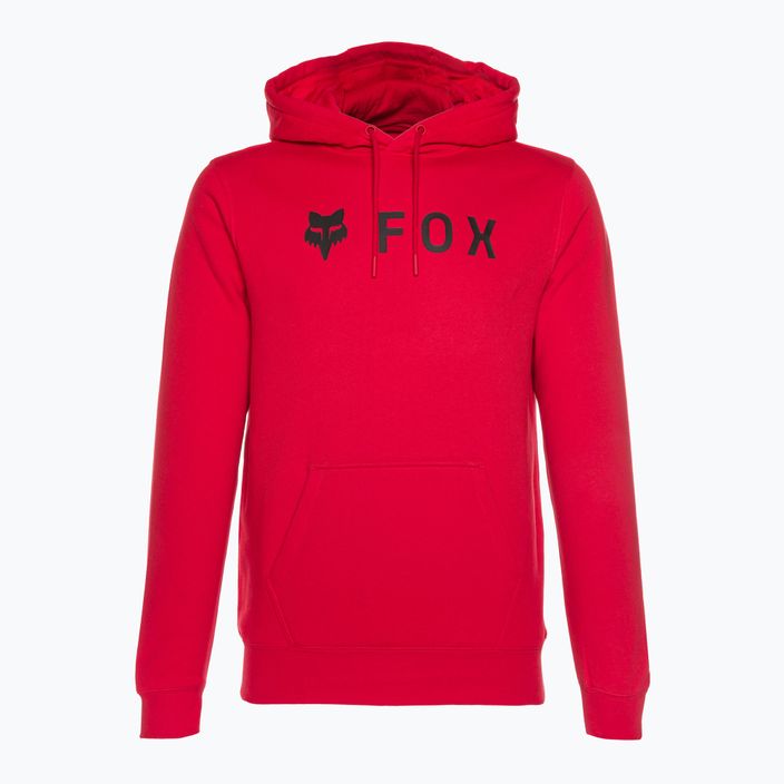 Herren Radfahren Sweatshirt Fox Racing Absolute Flamme rot 4