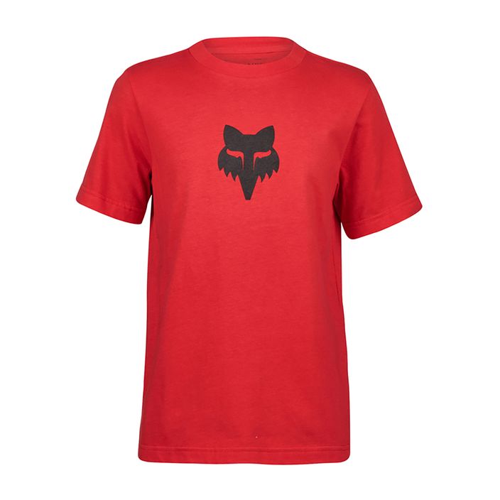 Fox Racing Fox Legacy Jr Kinder-T-Shirt Flamme rot 2